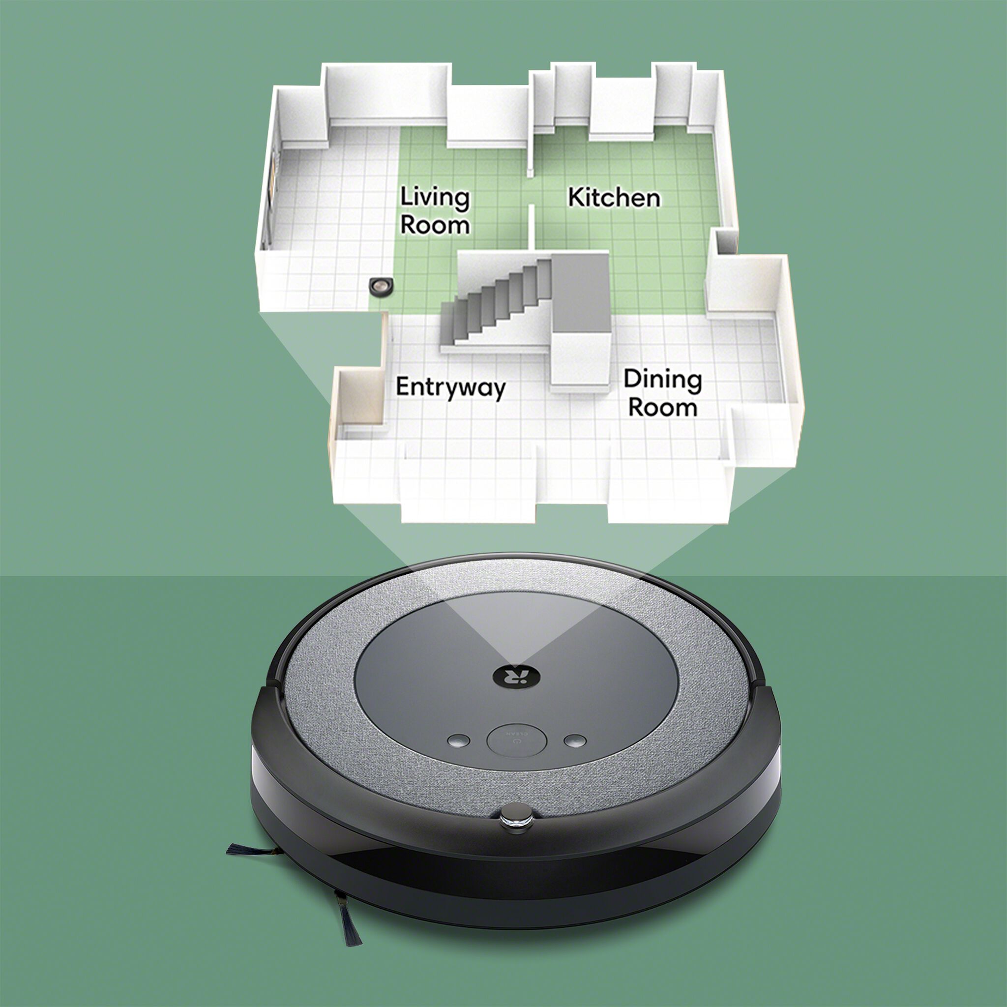 iRobot Roomba Combo 本体　i5+ Roomba Combo® i5+ robotstofzuiger en dweilrobot | iRobot®